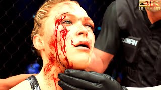 UFC 5 PS5 Ronda Rousey vs Holly Holm 4K ULTRA HD  GODLIKE QUALITY [upl. by Merriott]