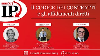 Il Codice dei contratti e laffidamento diretto [upl. by Rosinski]