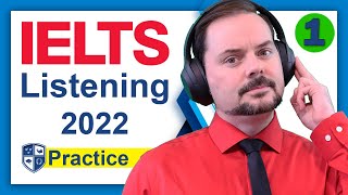 IELTS Listening Practice with Real Test 2022 Answers Included  Part 1 and 2 [upl. by Bennie]