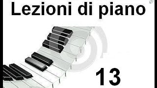 LEZIONE DI PIANOFORTE  SEGNI CONVENZIONALI  vecchio corso [upl. by Aridan]