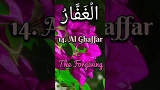 Al Ghaffaru  Allah Name  shorts youtubeshorts asmaulhusna allahk99naam islamicpeace492 [upl. by Deeann]