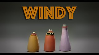 PURPLE amp BROWN  WINDY  STOP MOTION ANIMATION animation purpleandbrown waaber windy [upl. by Filahk239]