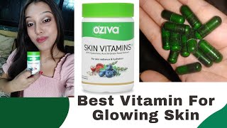 Best Vitamins for skin  OZiva skin vitamins  Indias 1st certified Clean Nutrition Brand [upl. by Fanchette]