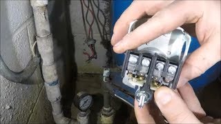 How To Replace A Well Pump Pressure Switch [upl. by Ruamaj304]