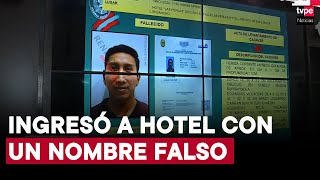 Feminicidio en Comas PNP brinda detalles del hallazgo del cuerpo del efectivo en hotel de SJL [upl. by Ayocal]