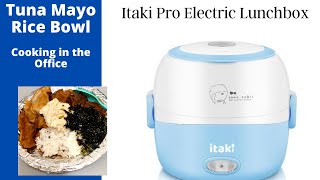 Tuna Mayo Rice Bowl  Itaki Pro Electric Lunchbox  Office Cooking [upl. by Madelina472]