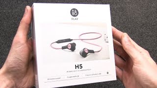 🎧 Bang amp Olufsen H5 écouteurs Bluetooth  Unboxing  Déballage [upl. by Naux962]