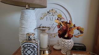 Cozy Fall Bedroom Transformation  Dresser Declutter [upl. by Ahsiryt]