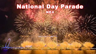 National Day Parade 2024 Full fireworks  Singapore [upl. by Cilo94]