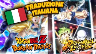 🇮🇹 DOKKAN amp LEGENDS IN ITALIANO COME AVERE LA LINGUA ITALIANA nel 2024  DRAGON BALL ITA [upl. by Reuven]