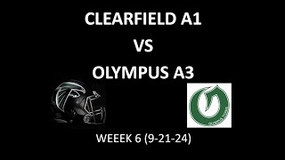 Clearfield A1 vs Olympus A3 Game 6 92124 ENDZONE [upl. by Donielle]