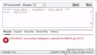 12Oracle Functions  MonthsBetween  AddMonths NextDay  LastDay  Round  Truncavi [upl. by Yirinec236]