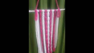 WOOL HANGING CRAFT 🤗creative diy homedecor subscribe for more homedecor craft [upl. by Riabuz]