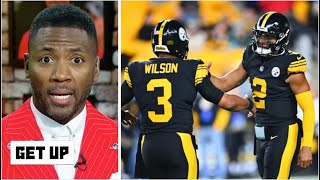 GET UP  Ryan Clark is critical of Mike Tomlin for rotate Fields and Wilson in Steelers loss [upl. by Ileana]