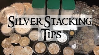 Silver Stacking Tips  How to Stack Silver Like a Pro [upl. by Uzzial]