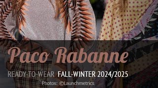 Collection Paco Rabanne fallwinter 20242025 💐🎉 [upl. by Sallad]