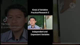 Kinds of Variables  Research [upl. by Aikenahs]