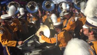 Earthquake featuring the LSU Drumline and Tuba section [upl. by Ojillib305]