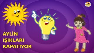 Sesli Çocuk Hikayeleri 🎈🎆💡AYLİN IŞIKLARI KAPATIYOR ENERJİ TASARRUFUNU ANLATAN HİKAYE [upl. by Ivonne]