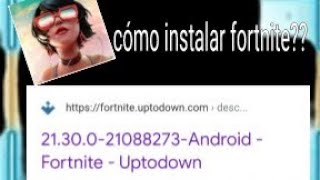 fortnite Mobile apk optodown link directo en la descripción 👆 [upl. by Ahsram]