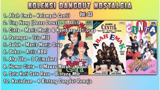 Koleksi Dangdut Nostalgia Vol 3 Grup Dangdut Hits [upl. by Razaele]