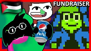 🔴 Palestine Charity Stream Ribbit 20 Deltarune Mod  MORE Supporting PCRF [upl. by Nathanson582]