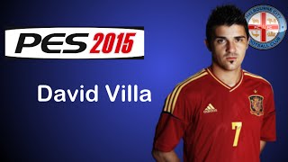 David Villa MELBOURNE CITY PES 2015 FACE HD [upl. by Oiril]