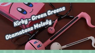 Otamatone Kirby Melody  quotGreen Greensグリーングリーンズquot from Kirbys Dream Land [upl. by Atsilac]