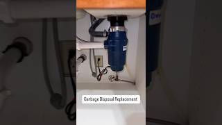 Replacing a garbage disposal with a ISE Badger V Garbage Disposal plumbergarbagedisposalsteps [upl. by Tiena]