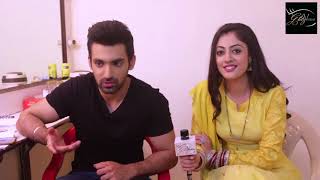 Aditi Sharma amp Arjit Taneja  The CoStar Story  EXCLUSIVE  Kaleerein  Zee TV [upl. by Yeldua350]