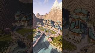 I have built a Japanese Temple Minecraft 40 hours of Timelapse [upl. by Rapp]