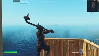 New GAFFI STICK Pickaxe Gameplay In Fortnite [upl. by Drucilla743]