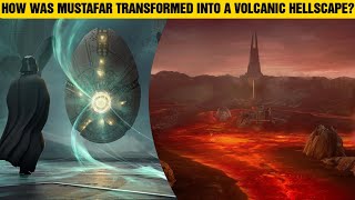 How Was Mustafar Transformed Into A Volcanic Hellscape Canon shorts [upl. by Lerim]