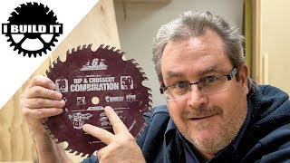 Table Saw Basics  Blades I Use And Recommend [upl. by Lapides]