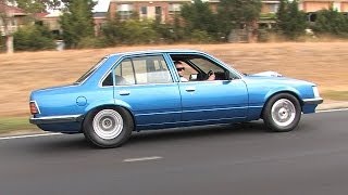 Street driven V8 turbo Holden Commodore [upl. by Worthy856]