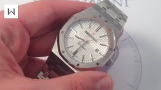 Audemars Piguet Royal Oak 15400ST Luxury Watch Review [upl. by Annoiek]