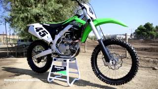 First Ride 2015 Kawasaki KX450F Motocross Action Magazine [upl. by Puritan]