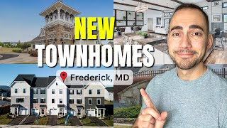 Newest Townhomes in Frederick Maryland  New Construction Guide [upl. by Ainehs]