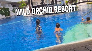 Wild Orchid Resort Pampanga Swimming 🏊‍♂️ [upl. by Xylina]