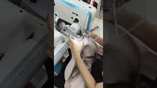 Sewing machine Garments factory clothing sewing machine garments factory shorts sewinghacks [upl. by Aerised4]