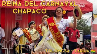 ELECCIÓN de la REINA DEL CARNAVAL CHAPACO del ÁREA RURAL 2023 COMUNIDAD de TOLOMOSA [upl. by Herby702]