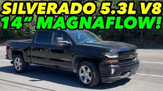 2018 Chevy Silverado 53L V8 w 14quot MAGNAFLOW [upl. by Barbara]