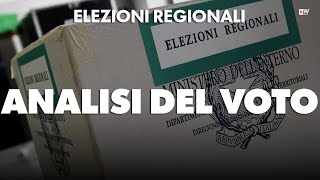 Elezioni regionali analisi del voto  Dietro il Sipario  Talk Show [upl. by Scheer]