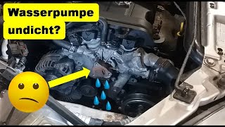 Opel Corsa C Wasserpumpe wechseln  Benzinmotor 12  Astra G Corsa D Agila [upl. by Lashond]