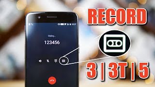 OnePlus 5  Native Call Recording  OnePlus 3  3T Workarounds NO ROOT [upl. by Burrill]