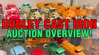 Hubley Cast Iron Auction Overview Antique Toys [upl. by Yoong]