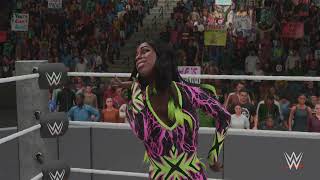 WWE 2K18 PS5 PPV SURVIVOR SERIES Naomi VS Charlotte [upl. by Vogeley]