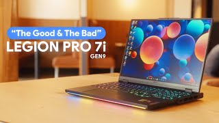 The Best Gaming Laptop in 2024 Legion Pro 7i Gen9 [upl. by Farr703]