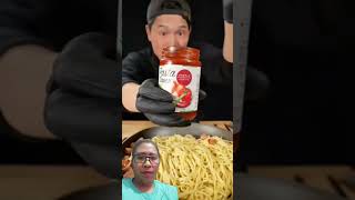 Masak spaghetti goreng food bayashi mukbang noodles recipe cooking asmr funny eatshow [upl. by Koby]