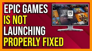 How To Fix Epic Games Launcher Not Opening  2024 Full Guide [upl. by Lin]